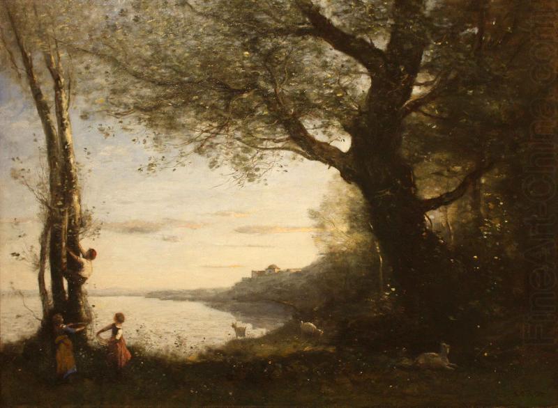 The Little Bird Nesters, Jean-Baptiste-Camille Corot